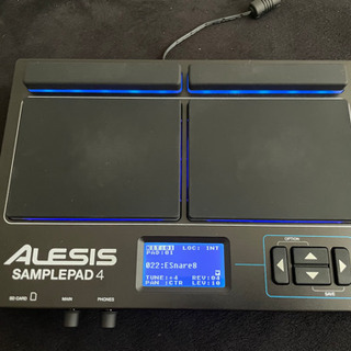 ドラムセットに導入するのに最適！ALESIS SAMPLEPAD 4