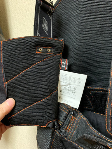 HYOD パンチングレザーパンツ　ボディサポート　D3Oセット