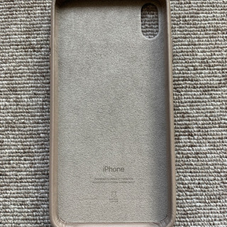 【美品】iPhone Xs Max 純正レザーケースの画像