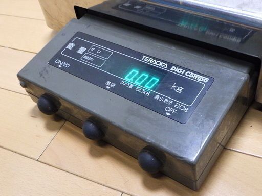 TERAOKA/寺岡 DIGI COMPO 電気抵抗線式はかり スケール DS-410 秤量60KG　/SR2F