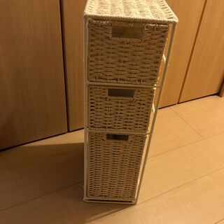 【傷・汚れなし】ニトリ　トイレ収納棚