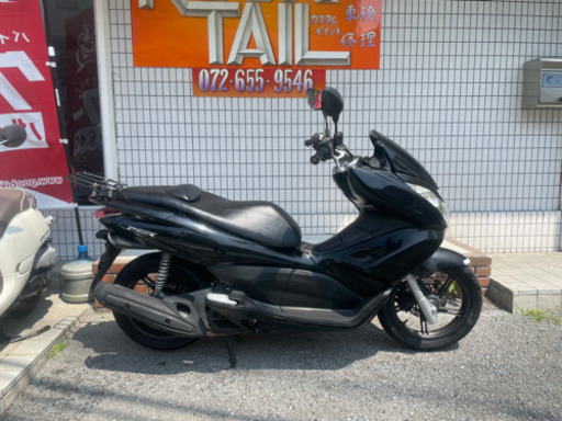 ★12万円　PCX 人気の黒！セル1 実働車★ホンダ　pcx125 小型　スクーター　JF28