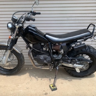 購入者決定　tw200 2JL エンジン始動　書付　日立南太田icの画像