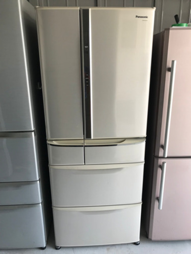 【引取歓迎】Panasonic  パナソニック　6ドア冷蔵庫　NR-F474TM-N  2010年製