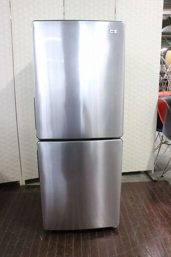 ハイアール アーバンカフェシリーズ ステンレス 2ドア冷凍冷蔵庫 148L JR-XP2NF148F 2019年製 Haier 冷蔵庫