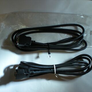 【値下げしました】Ｄ端子ケーブル１．５ｍ ２本組 美品