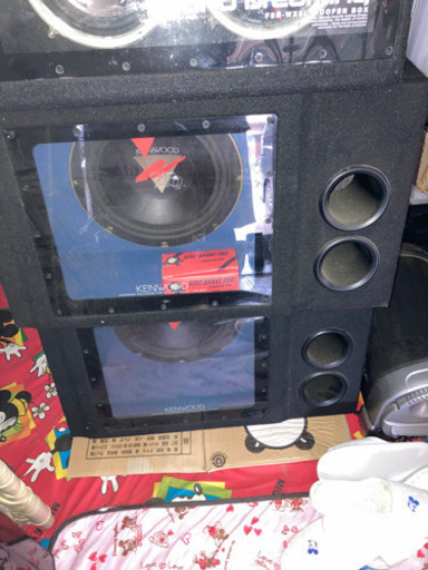 ケンウッド　ウーファー　２発