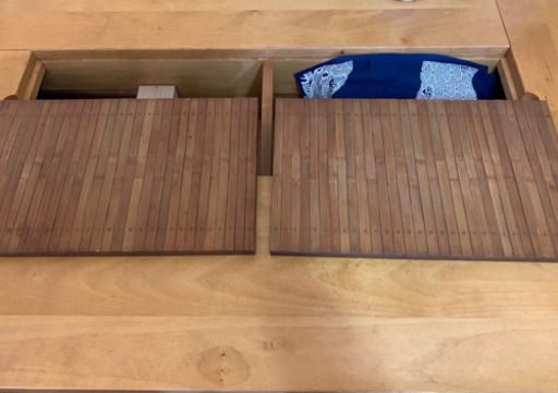 民芸調低床ダイニングテーブル