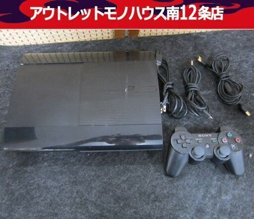 ソニー PS3 プレステ3 本体 CECH-4200B コントローラー付き　SONY ブラック 札幌市 中央区