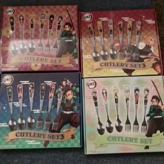 鬼滅の刃　CUTLERYSET  スプーン　フォーク　4つセット