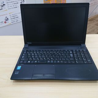 TOSHIBA(B554/K)　15.6インチノートPC　Windows10　Corei5
