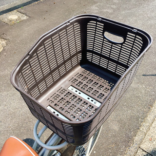 子ども乗せ自転車✨前乗せチャイルドシート✨3段階変速ギア付き✨26インチ　白色✨鍵あり✨中古品の画像