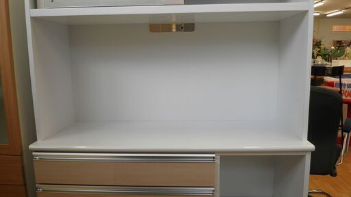 お買い得品☆k317☆食器棚・レンジボード☆幅1160☆良品☆近隣配達、設置可能