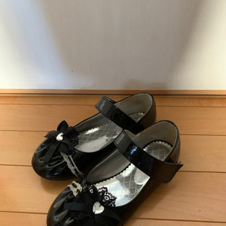 女の子用　フォーマルシューズ　22cm
