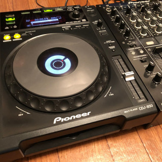 CDJ-850-K×2台とミキサーDJM-700セットの画像