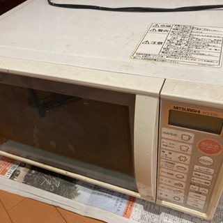 電子レンジ2005年製実働品千円