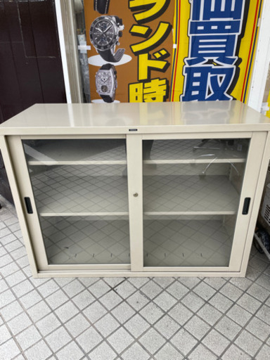 KOKUYO ガラス扉式書庫 収納棚