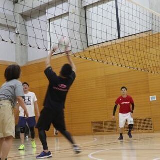 7/12、幸スポーツセンター、15:20~18:20、バレーやります！