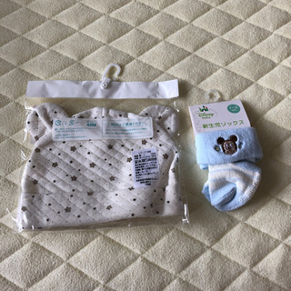 新生児用靴下の画像