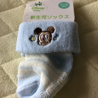 新生児用靴下の画像