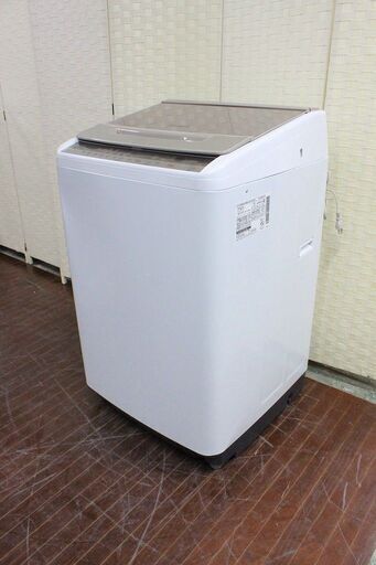 ｈ日立　全自動洗濯機　ビートウォッシュ　洗濯8.0㎏　BW-V80F-Nシャンパン 2020年製 HITACHI 洗濯機 中古家電 店頭引取歓迎 R3666)