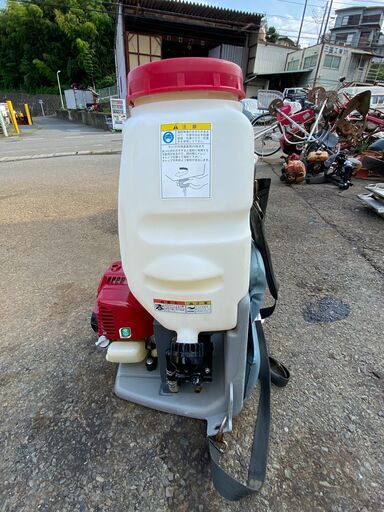 現品確認歓迎 初期不良対応OK 整備済 水圧の強い 4サイクル 背負い動噴　ホンダ WJR1515　15L 圧力15kgf/c㎡