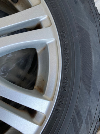 ヨコハマice GUARD タイヤ　195 65 R15 + REVERLINEホイール