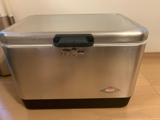 【値下げ】コールマン 54QT ステンレススチールベルト クーラー シルバー