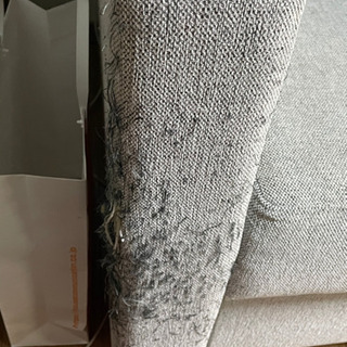 布張りカウチソファベッド(ノアーク GY)の画像