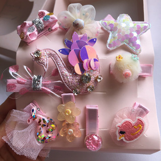 子どもヘアピン10点セット　値下げしました