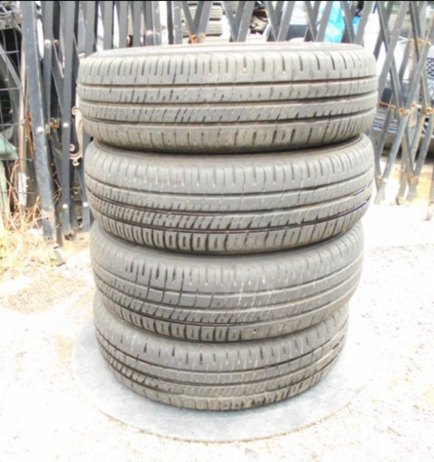 ダンロップ エナセーブ2018年製造4本中古残り溝7部山