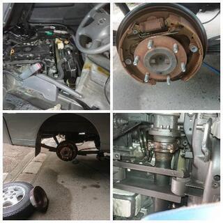 車検更新しました。スタッドレスタイヤ付きキャラバン12人乗りディーゼル車の画像