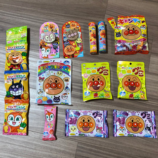 【決まりました】アンパンマン他お菓子セット 一部開封済み