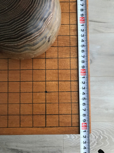 【良品】囲碁盤　碁石付