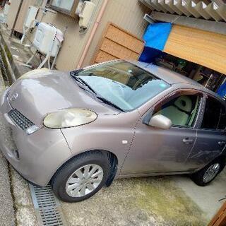H19 日産マーチ 車検半年付き 諸費用あり