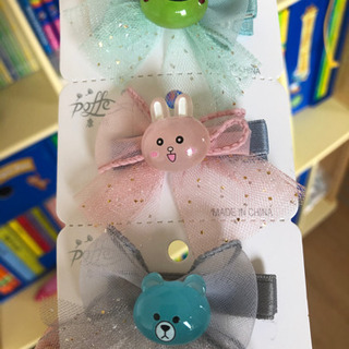 子どもヘアピン3点セット