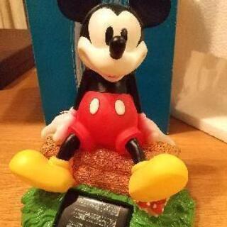 値下げ‼️ミッキー フィギュア ソーラーライト