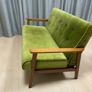 2人掛けソファ差し上げますの画像