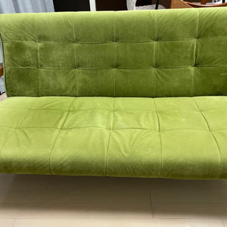 2人掛けソファ差し上げますの画像