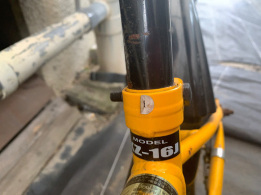 補助輪付き自転車　4ヶ月しか乗ってない