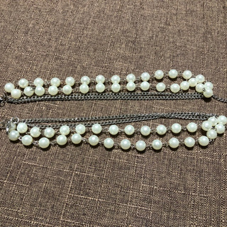【美品】パール風チェーンストラップ各種の画像