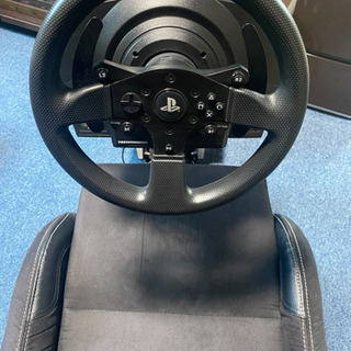 【2点セット】T300RS レーシングホイール&コックピットプレ...