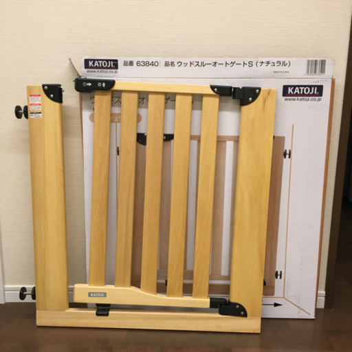 カトージ ウッドスルーオートゲートＳ(ナチュラル)