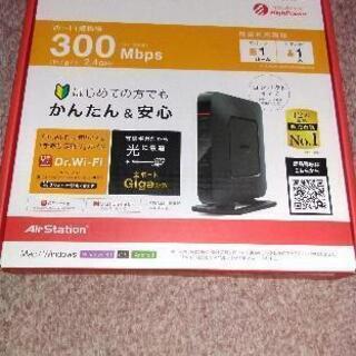 【完動品】　中古　BAFFARO　　Wi-Fiルーター　WSR-300HPの画像