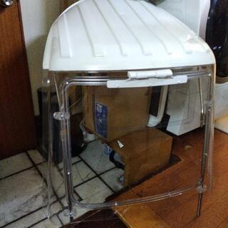 おまけ付き【未使用品・一部割れアリ】バイク屋根付きシールド ルー...