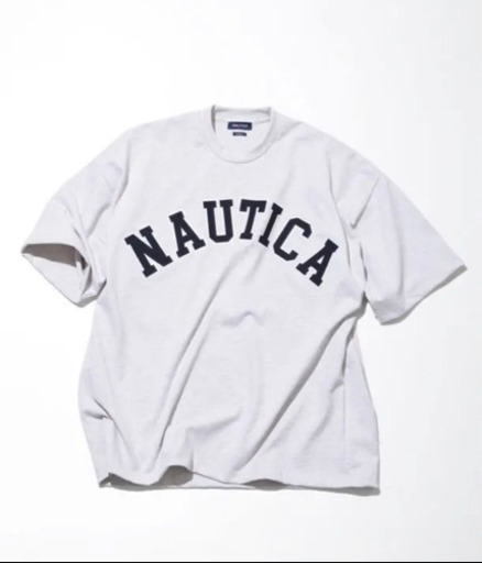 【値下げ中】NAUTICA トゥーヘヴィー アーチロゴショートスリーブTシャツ