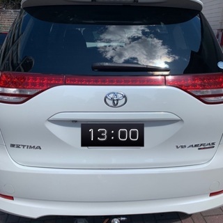 激安・希少V8エスティマ・ヒッチ付き・車検付きの画像