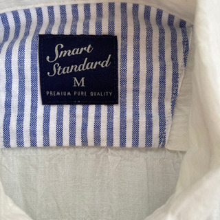 美品✨　メンズ綿シャツ　Mサイズの画像