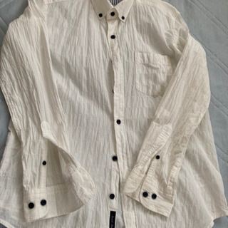 美品✨　メンズ綿シャツ　Mサイズの画像