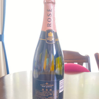 モエシャン　シャンパン🍾　ロゼ750mLの画像